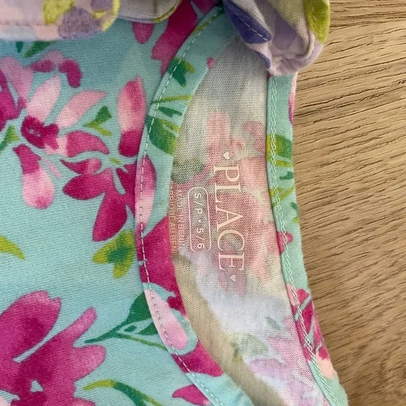 The Children's Place Floral Dresses - Pink, Purple, Aqua (Set of 3) - Picture 2 of 4